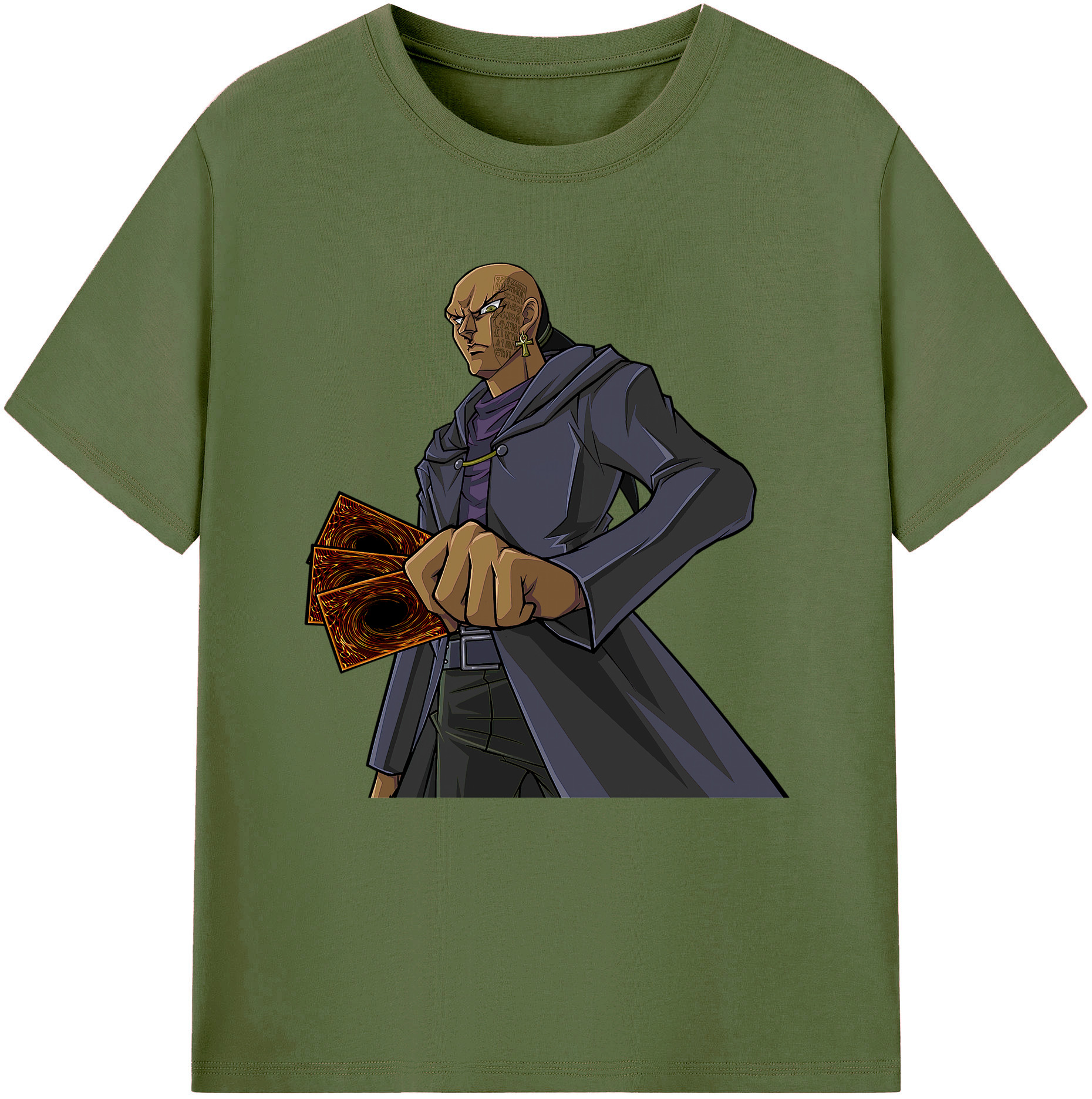 （画像用） 遊☆戯☆王 Yu-Gi-Oh! 綿100％半袖Tシャツ（フロントプリント）